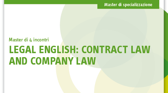 Immagine Legal english: contract law and company law | Euroconference